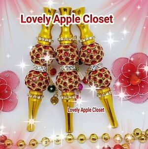 Bling Blunt Holder - Red/Gold Dot